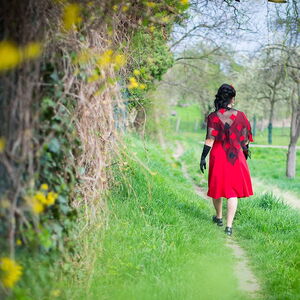 Atelier Uta Gneiße – farbenfrohe Unikate aus Wolle und Seide im Dresdner Barockviertel auf der Königstraße